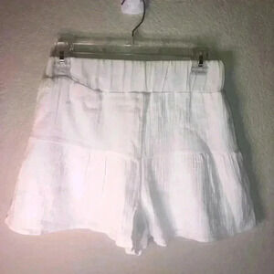 KOURT white cotton skort sz M NWOT